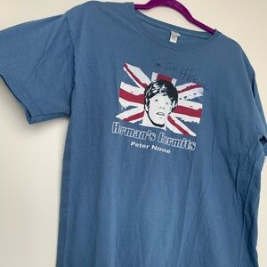 Blue Peter Noone Herman's Hermits USA tour 1965 Gildan T-shirt